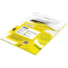 Бумага цветная OfficeSpace deep А4, 80г/м2, 50л. (желтый) Спейс 245202