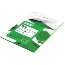 Бумага цветная OfficeSpace deep А4, 80г/м2, 50л. (зеленый) Спейс 245201