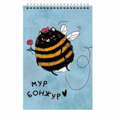 Блокнот А6, А7 А7 60л "КОТОшмель"  КанцЭксмо БСК740357