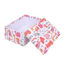Коробка прямоугольная подарочная Дино малыши 21X15X8,5 см РазборКОР-7811