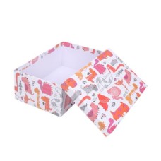 Коробка прямоугольная подарочная Дино малыши 25X18X10.5 см РазборКОР-7811
