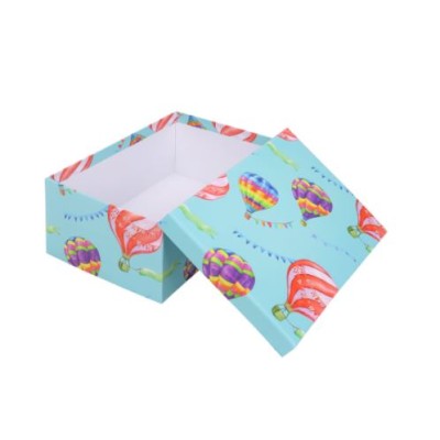 Коробка прямоугольная подарочная Полет шаров 31X23X13.5 см РазборКОР-7818