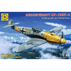 Модель Немецкий истребитель Мессершмитт BF-109 F-4 1:48 204811