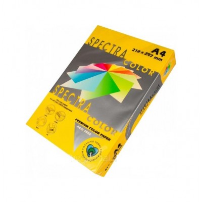 Бумага для копир.тех. А4 20л, 80г, "SPECTRA COLOR", Золотой яркий 200/ 220693