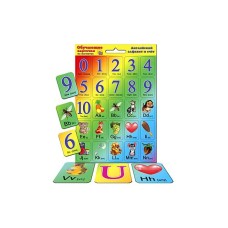 Английский алфавит и счет на магнитах КМ-1427 39819 Английский алфавит и счет на магнитах КМ-1427 39819
