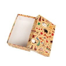 Коробка прямоугольная подарочная Вокруг света 15 х 10 х 5 см РазборПП-3568