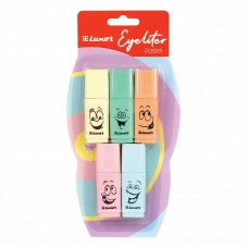 Набор текстовыделителей Luxor "Eyeliter Pastel" ассорти, 1-4,5мм 338395