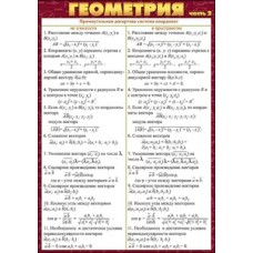 Геометрия часть 2 Прямоугольная декартова система координат Праздник 00303