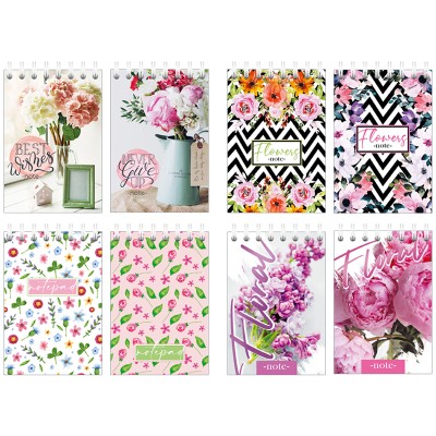 Блокнот А7 40л. на гребне BG "Floral" 307432