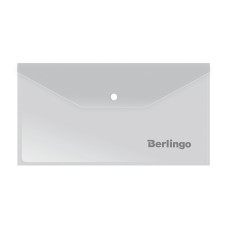 Папка-конверт на кнопке C6, 180мкм, матовая BERLINGO* 153948