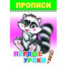 Книга. Раскраска. Веселый карандаш. Первые уроки/прописи 6+