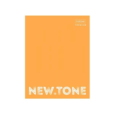 Папка на 2 кольца/ламин А5 30/20/D "NEWtone.Neon" оранжевый HATBER-PREMIUM ПК5_00935 315399