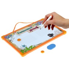 Доска магнитная "Расписание уроков" с маркером-стиралкой, магнитами и губкой 164088 Доска магнитная "Расписание уроков" с маркером-стиралкой, магнитами и губкой 164088