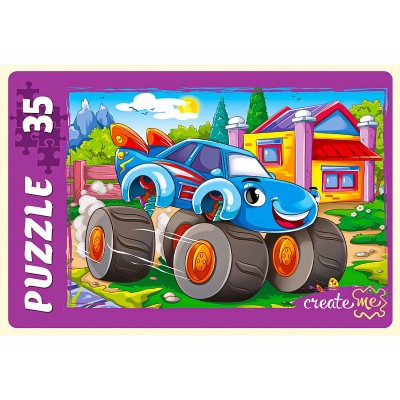ПАЗЛЫ 35 элементов. МЕГАМАШИНЫ (Арт. П35-0654)
