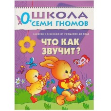 Школа Семи Гномов (Мозаика-Синтез) 3 ШСГ. Первый год обучения. Что как звучит? Для Занятий с детьми от рождения до 1 года.