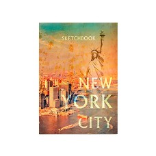 Скетчбук New York А5, 48л, КБС 48-0383