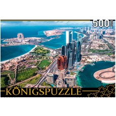 Konigspuzzle. ПАЗЛЫ 500 элементов. ПАНОРАМА АБУ-ДАБИ (Арт. ШТK500-3582)