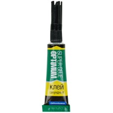 Клей секундный OfficeSpace "Super Glue Optimum", 3г, лента Спейс 278008