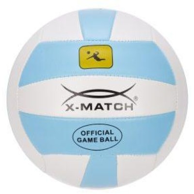 Мяч волейбольный X-Match 2 слоя, ПВХ, машин. сшив., резин. камера 56305
