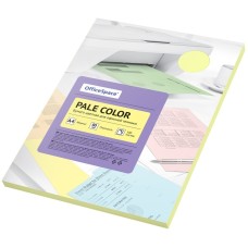 Бумага цветная OfficeSpace "Pale Color", A4, 80 г/м², 100л., (желтый) 315729