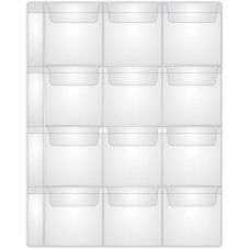 Лист для альбома OfficeSpace Optima на 12 монет 60*60, 120мкм Спейс 220192