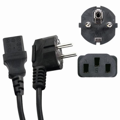 Кабель питания 1,8 м CABLEXPERT S22-C13 10 А с заземлением PC-186-VDE