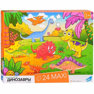 Пазл 24 MAXI Динозавры RI2404 933-200