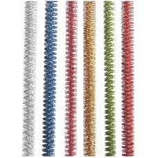 Мишура №19 серебро 200*1,2см КазКом 239435