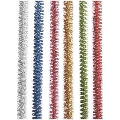 Мишура №19 серебро 200*1,2см КазКом 239435