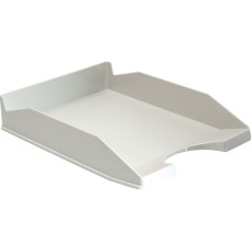 Лоток для бумаг пластиковый ErichKrause Office, Classic, серый 16250