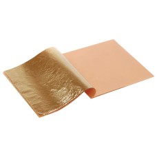 Поталь в книжке для золочения 14*14см 25л ЗХК Decola Имитация золота DK25201 3246058