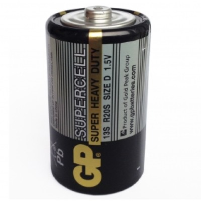 Батарейка 1шт GP Supercell D (R20) 13S 168546 Разбор168546