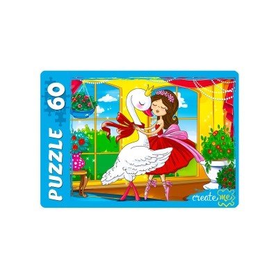 73. ПАЗЛЫ 60 элементов БАЛЕРИНКА И ЛЕБЕДЬ (Арт. ПУ60-7195)