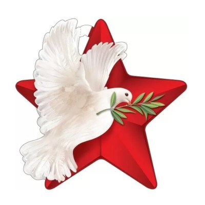 Плакат фигурный А4 Голубь 0800832