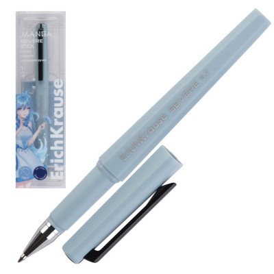 Ручка шариковая ErichKrause Severe Stick Manga 0.7, Super Glide Technology, цвет чернил синий (в пэт) 1 шт. 61053