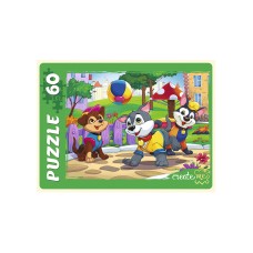 ПАЗЛЫ 60 элементов. ЩЕНКИ НА УЛИЦЕ (Арт. П60-8432) ПАЗЛЫ 60 элементов. ЩЕНКИ НА УЛИЦЕ (Арт. П60-8432)