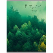Тетрадь (студ., офис) А4 48л "Зеленая туманность" КанцЭксмо Т4485104