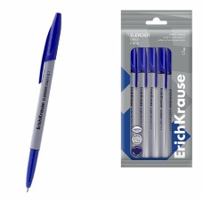 Набор из 8 ручек шариковых ErichKrause Slender Stick Grey 0.7, Super Glide Technology, цвет чернил синий  63679