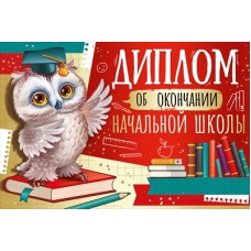 Диплом об окончании начальной школы 63.548.00