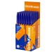 Ручка шариковая ErichKrause Slender Stick Orange 0.7, Super Glide Technology, цвет чернил синий  630