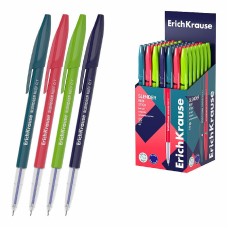 Ручка шариковая ErichKrause Slender Stick Reef 0.7, Super Glide Technology, цвет чернил синий  63095