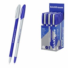 Ручка шариковая ErichKrause Neo® Stick Metallic 0.7, 2 км, Super Glide Technology, цвет чернил синий  61009