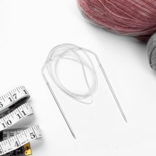 Спицы для вязания круговые d2,8мм 100см мет Арти 1324452