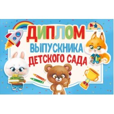 Диплом выпускника детского сада 042.404