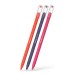 Ручка шариковая ErichKrause Slim Stick Caribbean Sunset 0.7, цвет чернил синий  61046