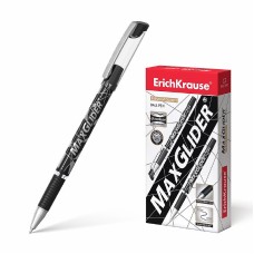 Ручка шариковая ErichKrause MaxGlider® Stick&Grip 0.7, Ultra Glide Technology, цвет чернил черный  45214