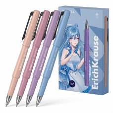 Ручка шариковая ErichKrause Severe Stick Manga 0.7, Super Glide Technology, цвет чернил синий  61052