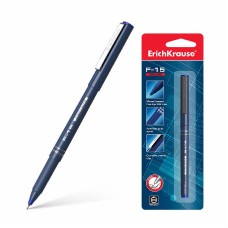 Ручка капиллярная ErichKrause F-15 Stick Classic 0.6, цвет чернил черный (в блистере по 1 шт.) 62112