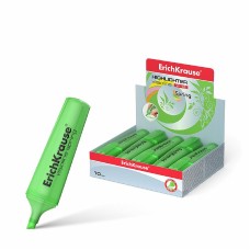 Текстмаркер ErichKrause Visioline V-12 Spring, цвет чернил зеленый 50508