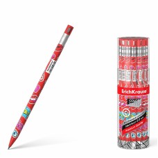 Карандаш механический ErichKrause ColorTouch® Sweet love 2.0 мм, с точилкой, НВ 50764